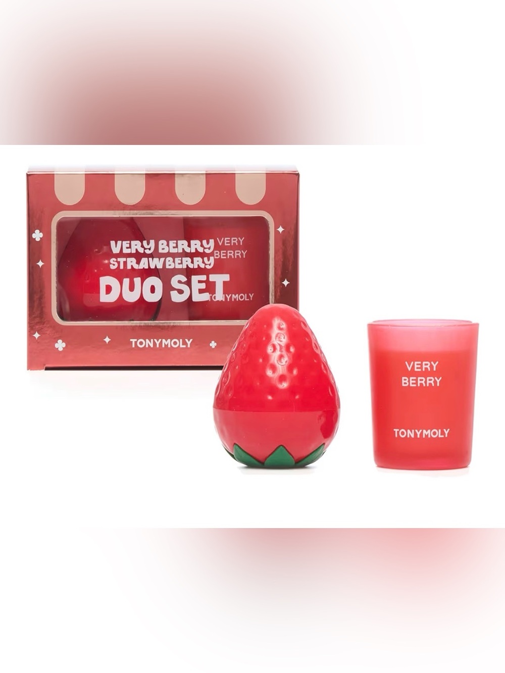 * BUY NOW* TONYMOLY Very Berry Strawberry Limited Edition Gift Set